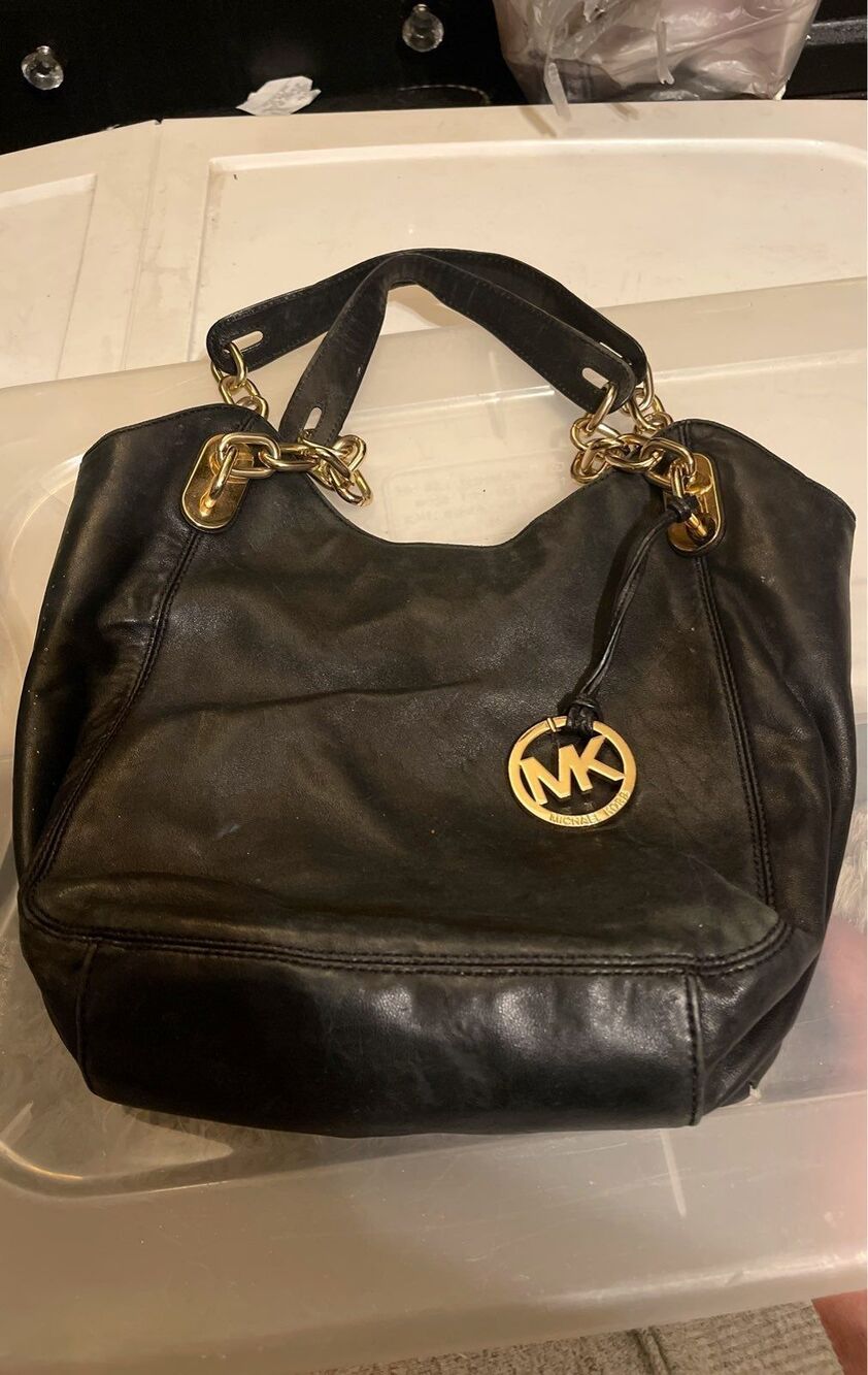 Michael Kors leather hobo purse/bag/pack